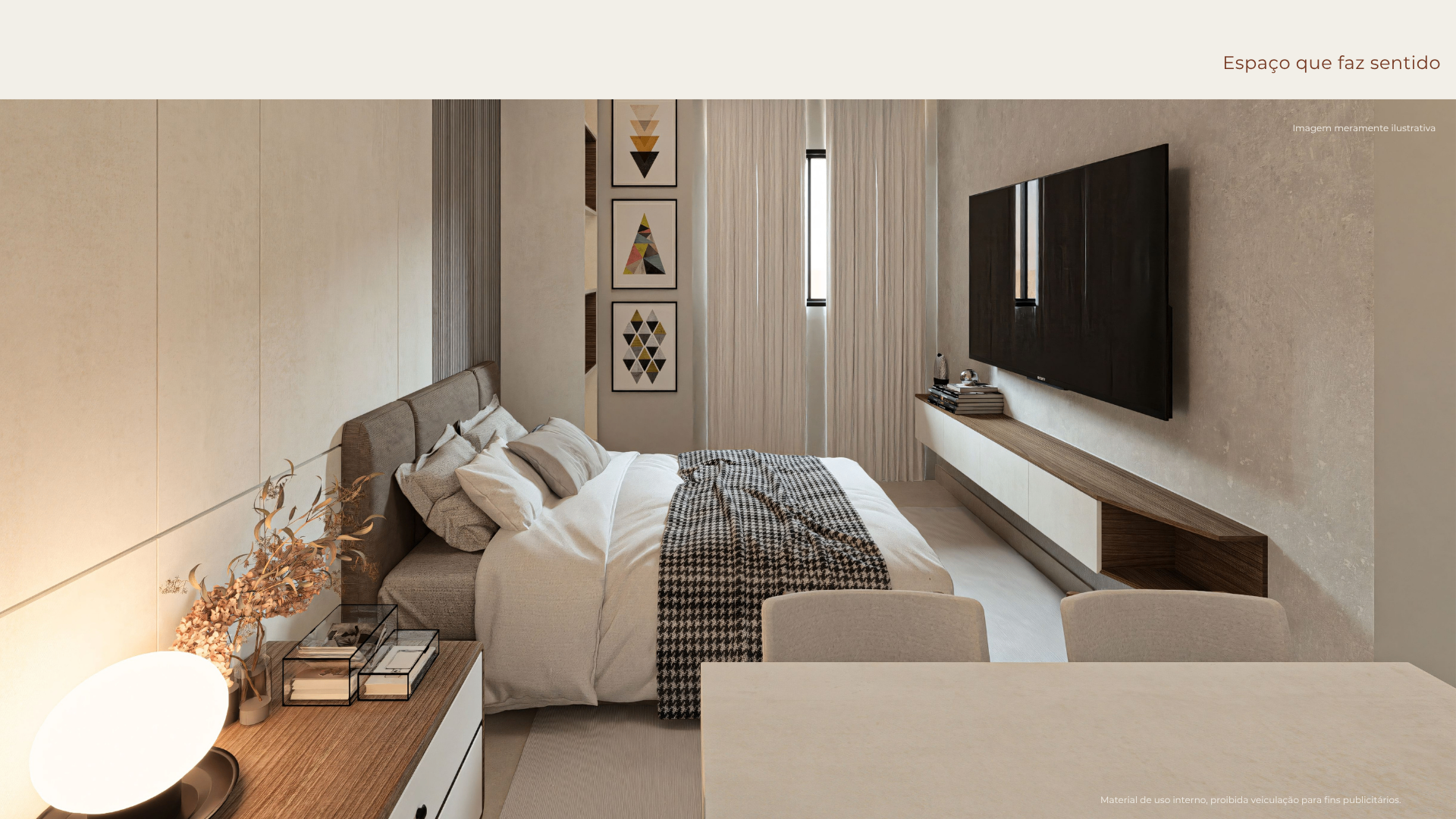 Studio 2 do Casa Bella Suites com 24,82 m².